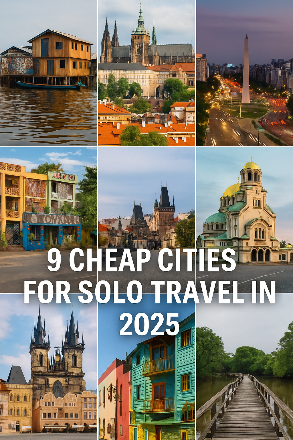 The Ultimate Guide to Cheap Solo Travel: 9 Cities You Can Explore Without Breaking the Bank