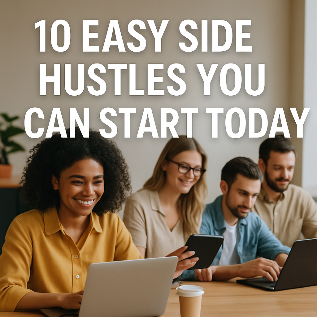 easy side hustles you can start today.