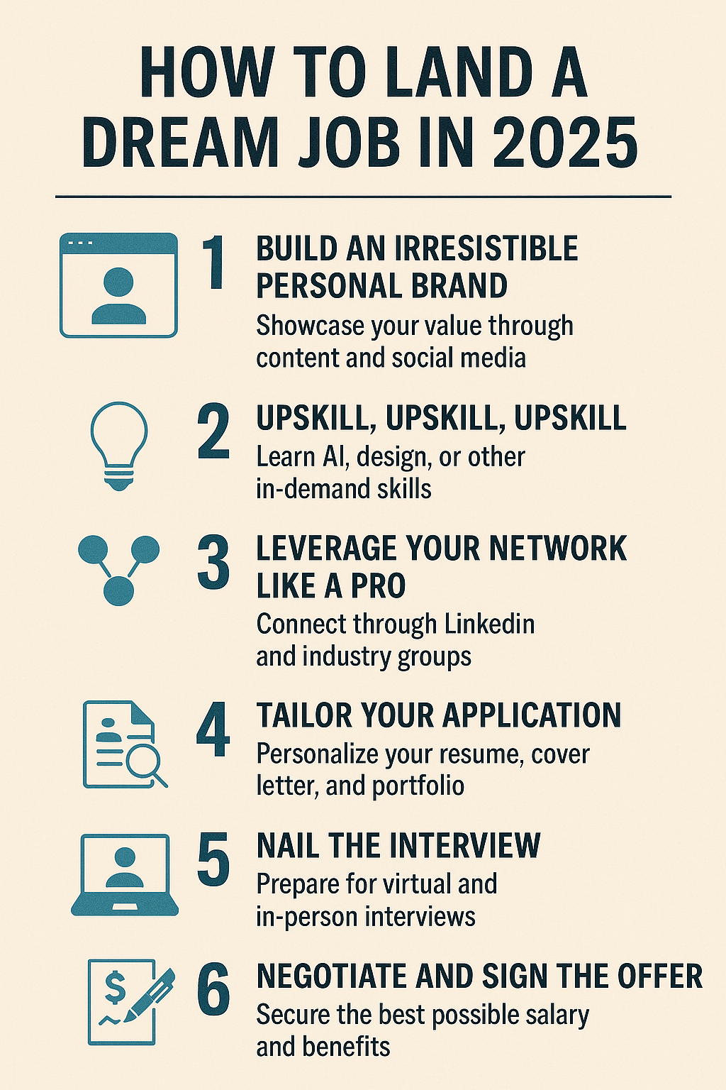 How to Land a Dream Job in 2025