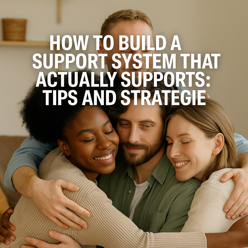 How to Build a Support System That Actually Supports You