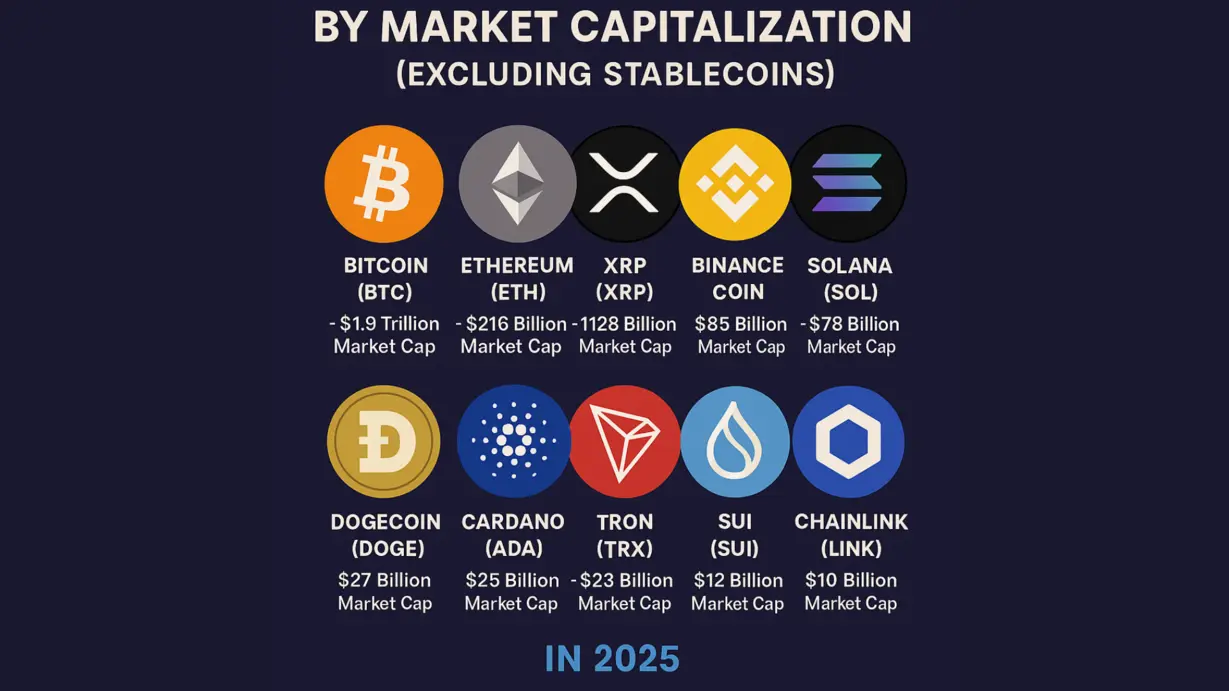 Top 10 Cryptocurrencies by Market Capitalization in May 2025: A Detailed Overview
