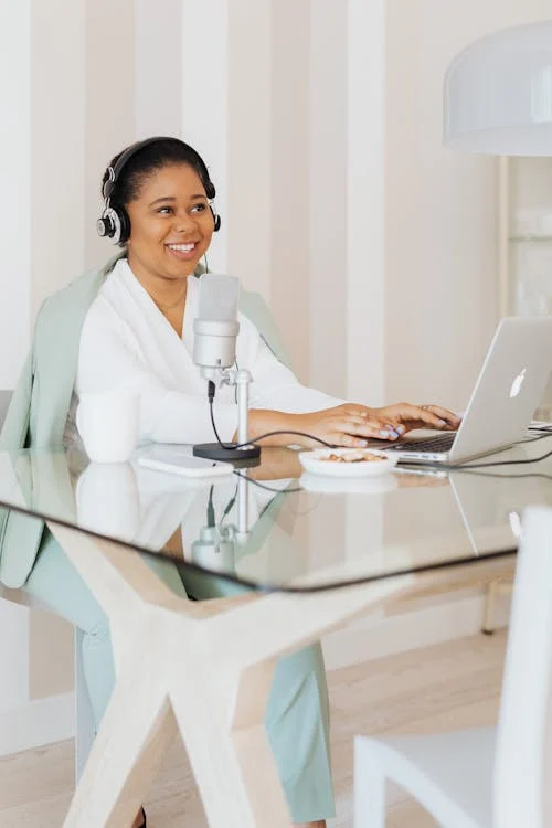 Remote job interview